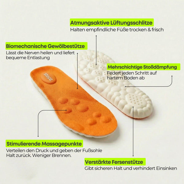 Entlastungssohlen bei Neuropathie & Nervenschmerzen