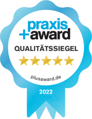 PraxisPlus Award Qualitätssiegel