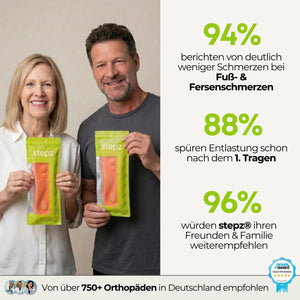 Entlastungssohlen bei Fuß- & Fersenschmerzen
