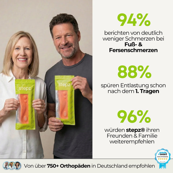 Entlastungssohlen bei Fuß- & Fersenschmerzen